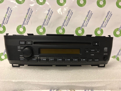2000 - 2006 Nissan Sentra OEM AM FM Radio Stereo Single CD Player AUX Remote Changer Controls 7 Speaker 180 Watt System CY620, 28185 6Z760, 281856Z760, 28185-6Z760