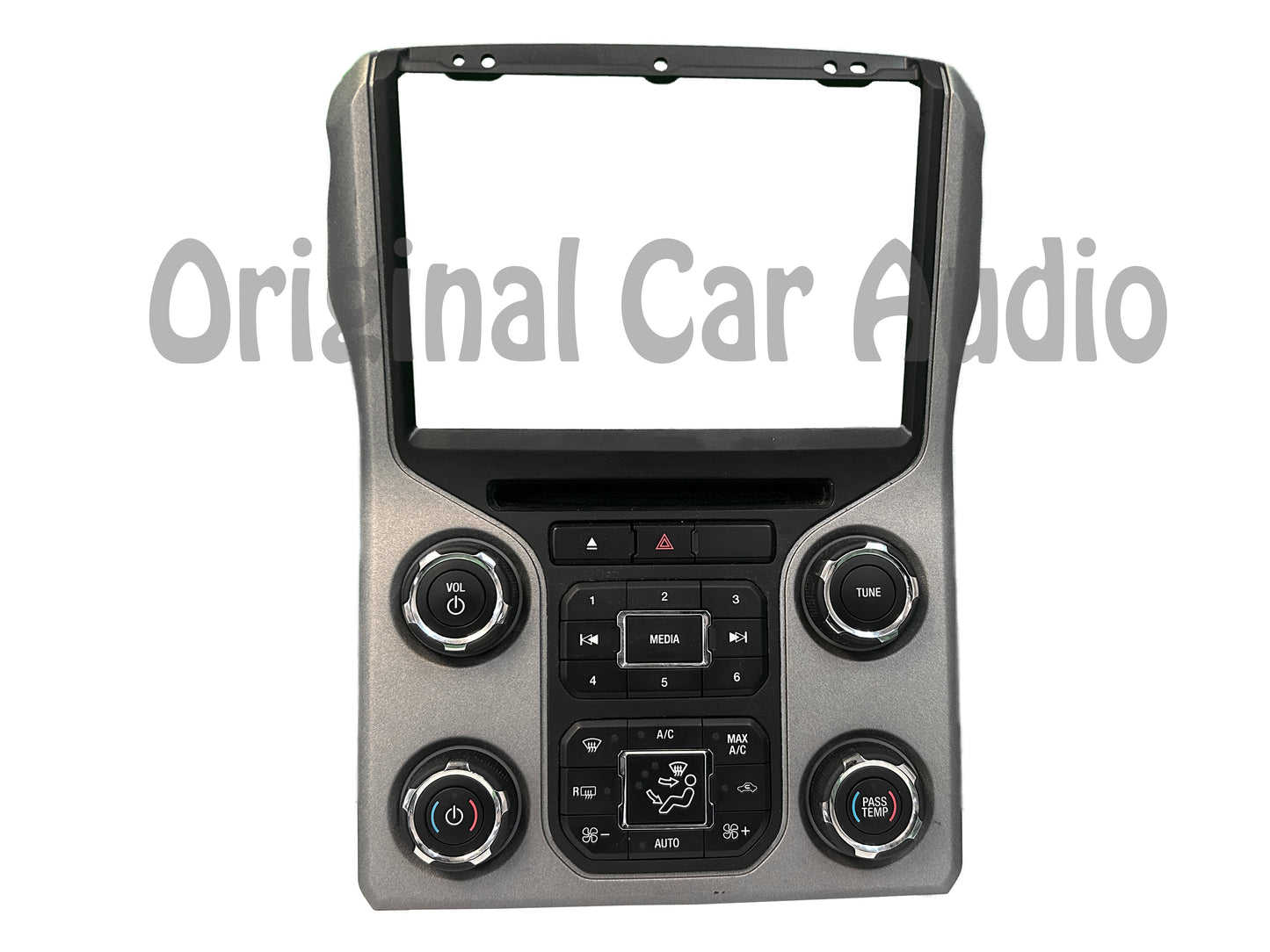 2013 - 2016 Ford F250SD F350SD OEM Audio Control Panel & Climate Control Trim