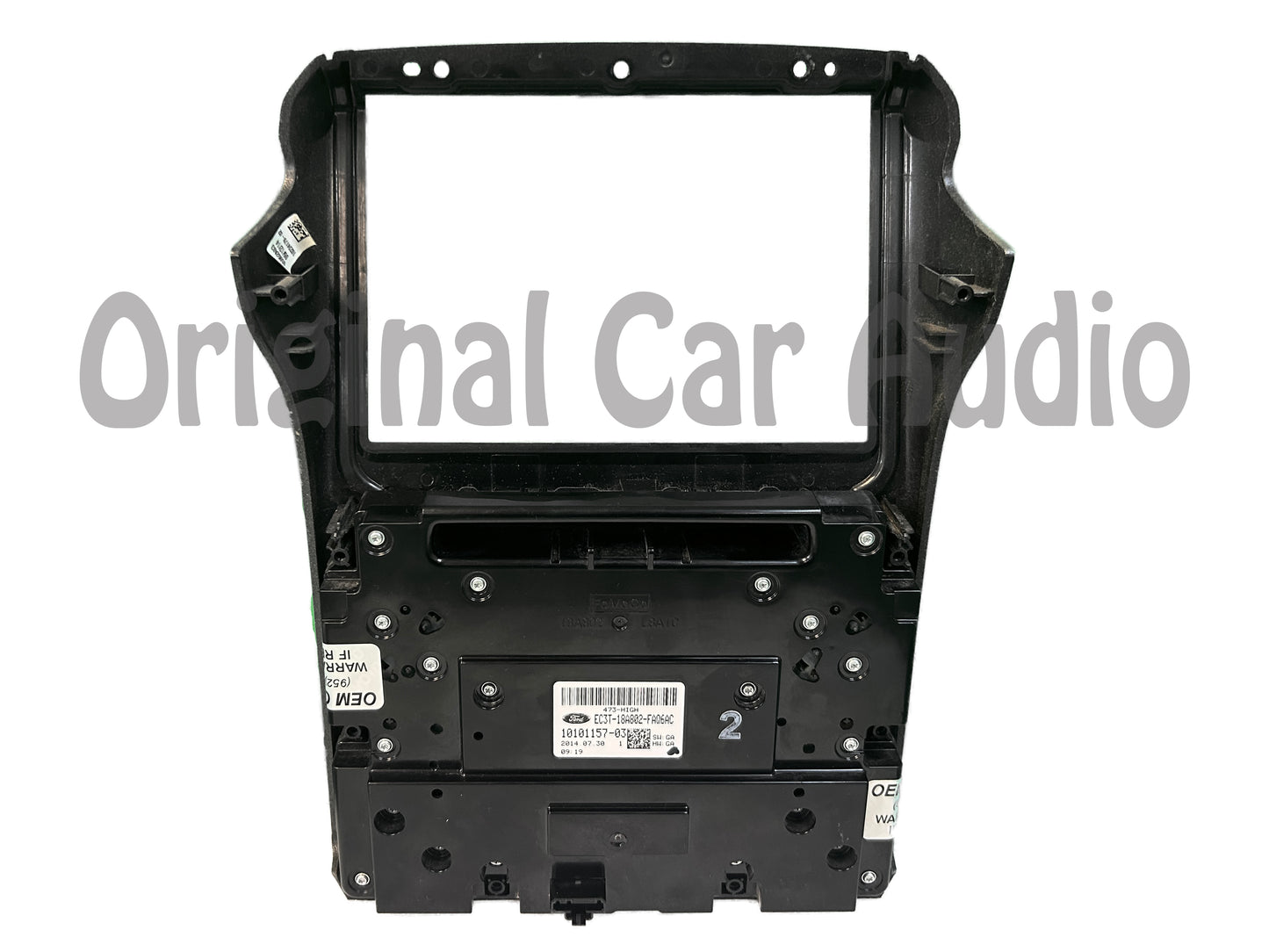 2013 - 2016 Ford F250SD F350SD OEM Audio Control Panel & Climate Control Trim