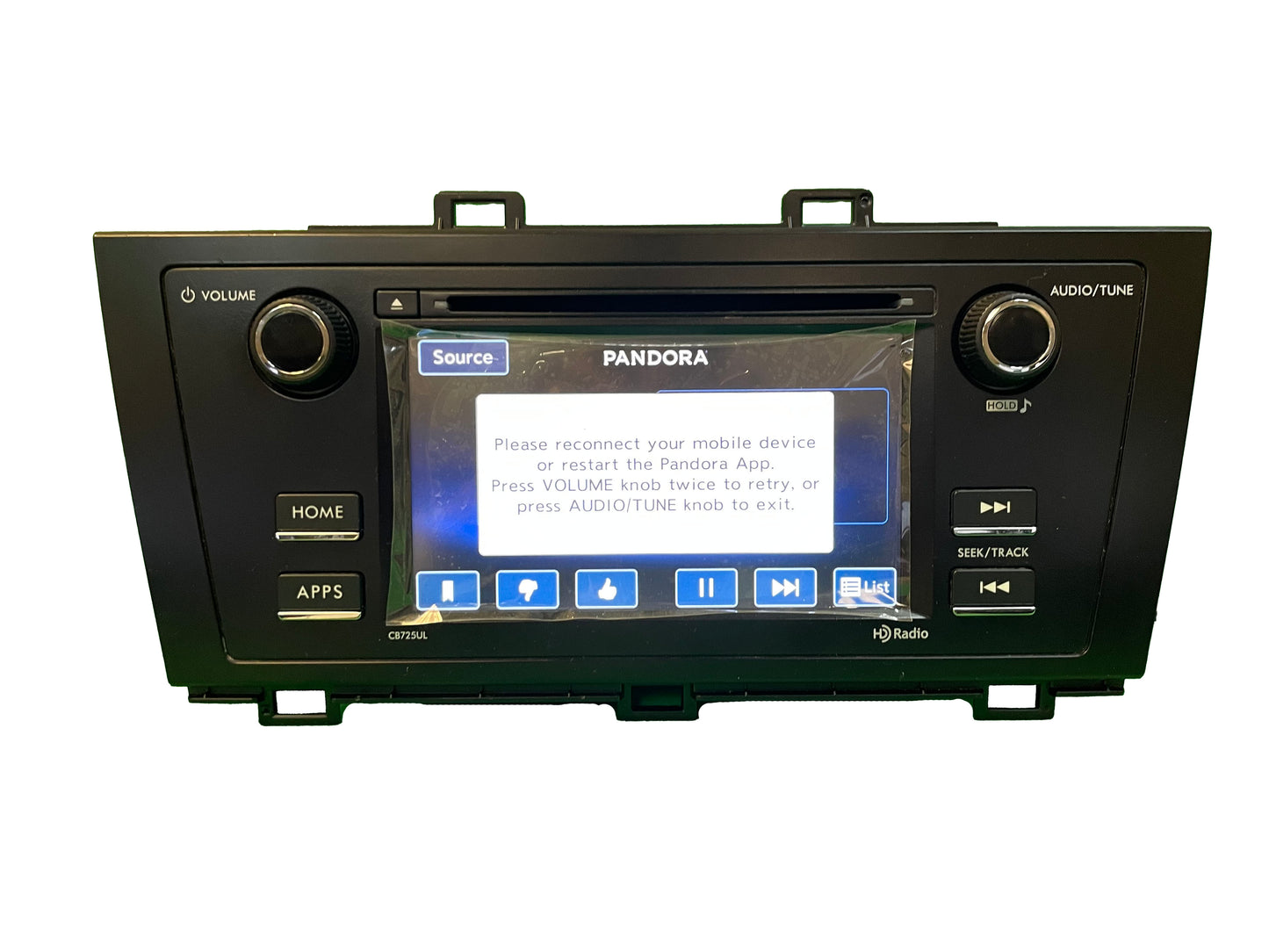 Refurbished 2015 - 2016 Subaru Legacy OEM Starlink APPS HD Touch Screen CB624UL, CB725UL