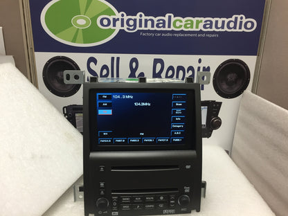 Cadillac STS DVD Navigation 6 Disc CD Player AM FM XM