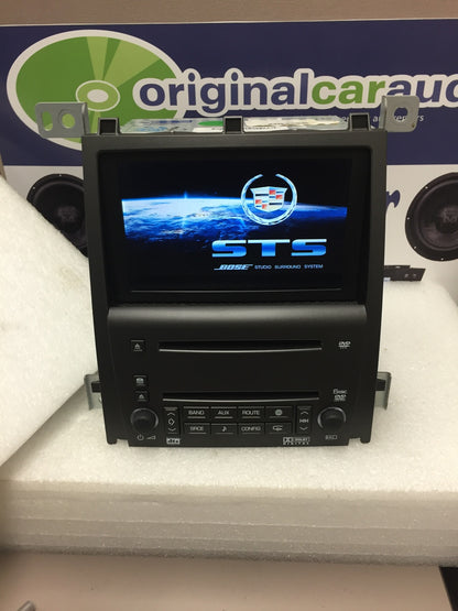 Cadillac STS DVD Navigation 6 Disc CD Player AM FM XM