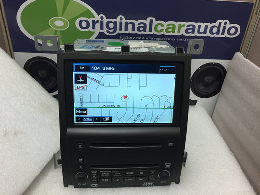 Cadillac STS DVD Navigation 6 Disc CD Player AM FM XM