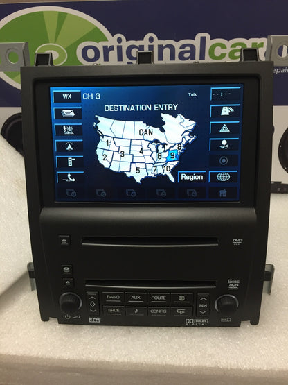 Cadillac STS DVD Navigation 6 Disc CD Player AM FM XM
