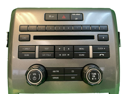 2011 Ford F150 Raptor OEM 6 CD Radio Control Panel FACEPLATE GRAY