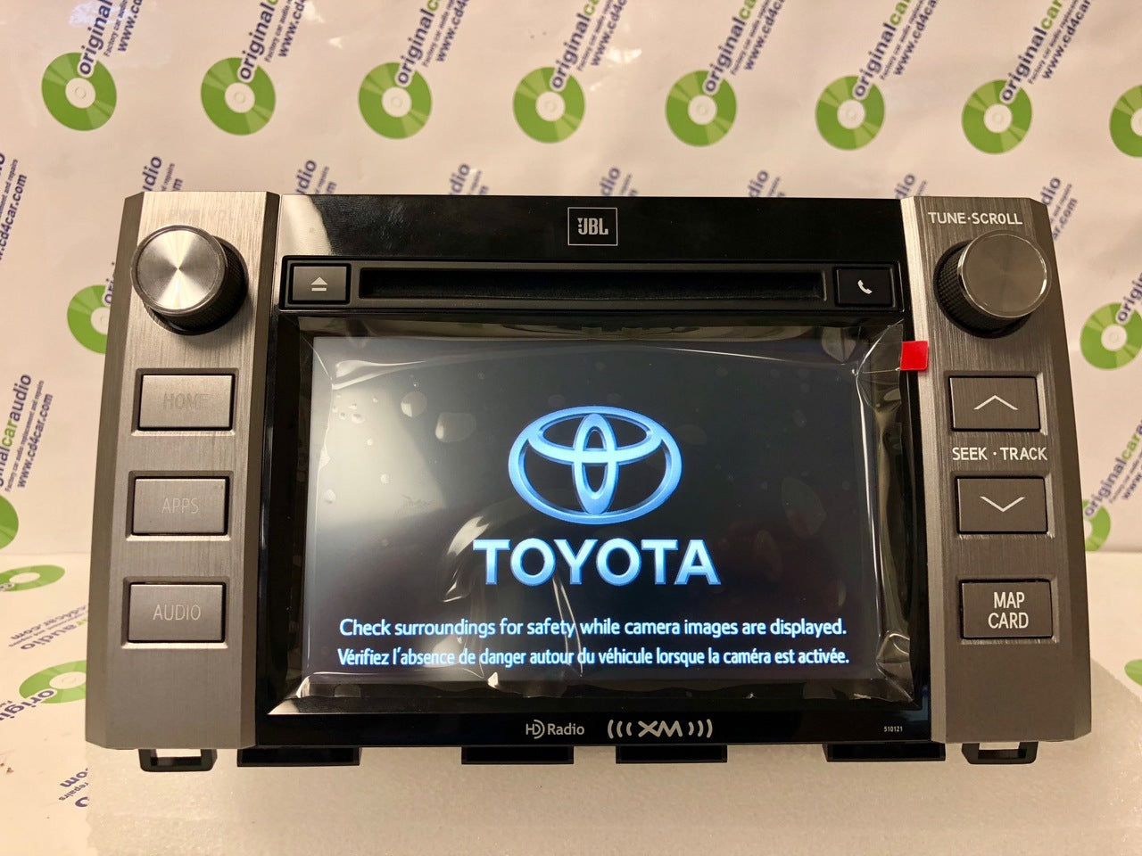 Refurbished 2014 - 2019 TOYOTA TUNDRA JBL OEM Radio CD Player GPS NAVIGATION XM BLUETOOTH Touch Screen