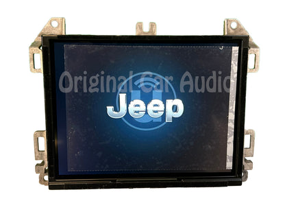 Refurbished 2018 - 2024 Jeep Gladiator Wrangler OEM UAQ Navigation Touch Screen Car Play Android Auto Multi Media App Radio Receiver