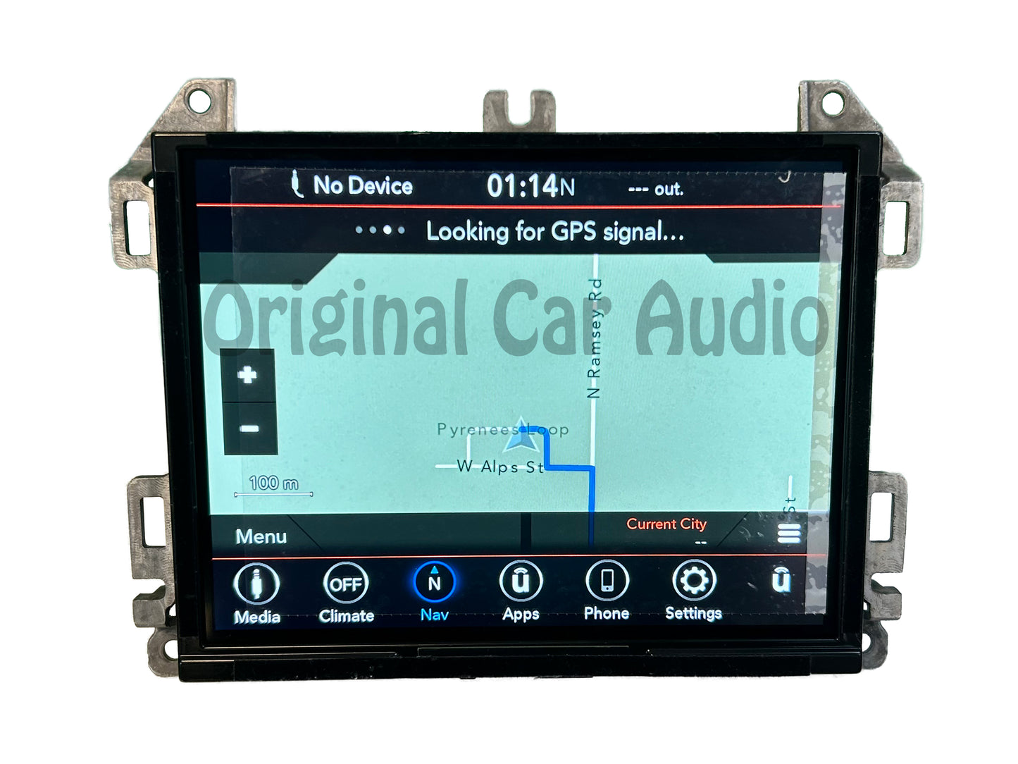 2018 - 2024 Jeep Gladiator Wrangler OEM UAQ Navigation Touch Screen Car Play Android Auto Multi Media App Radio Receiver