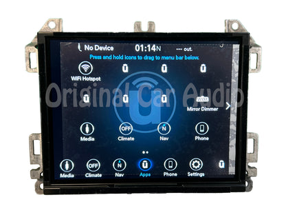 2018 - 2024 Jeep Gladiator Wrangler OEM UAQ Navigation Touch Screen Car Play Android Auto Multi Media App Radio Receiver