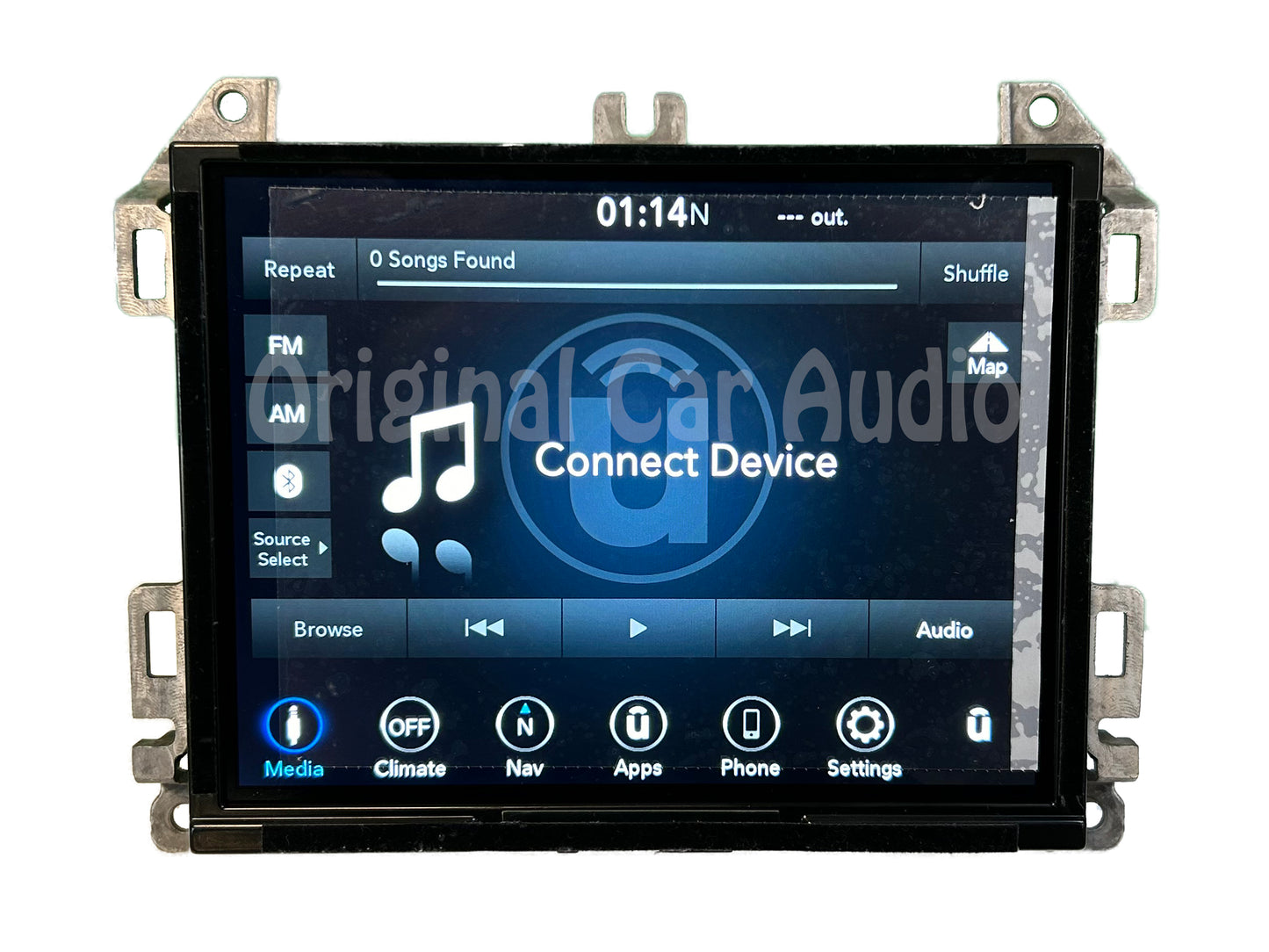 2018 - 2024 Jeep Gladiator Wrangler OEM UAQ Navigation Touch Screen Car Play Android Auto Multi Media App Radio Receiver