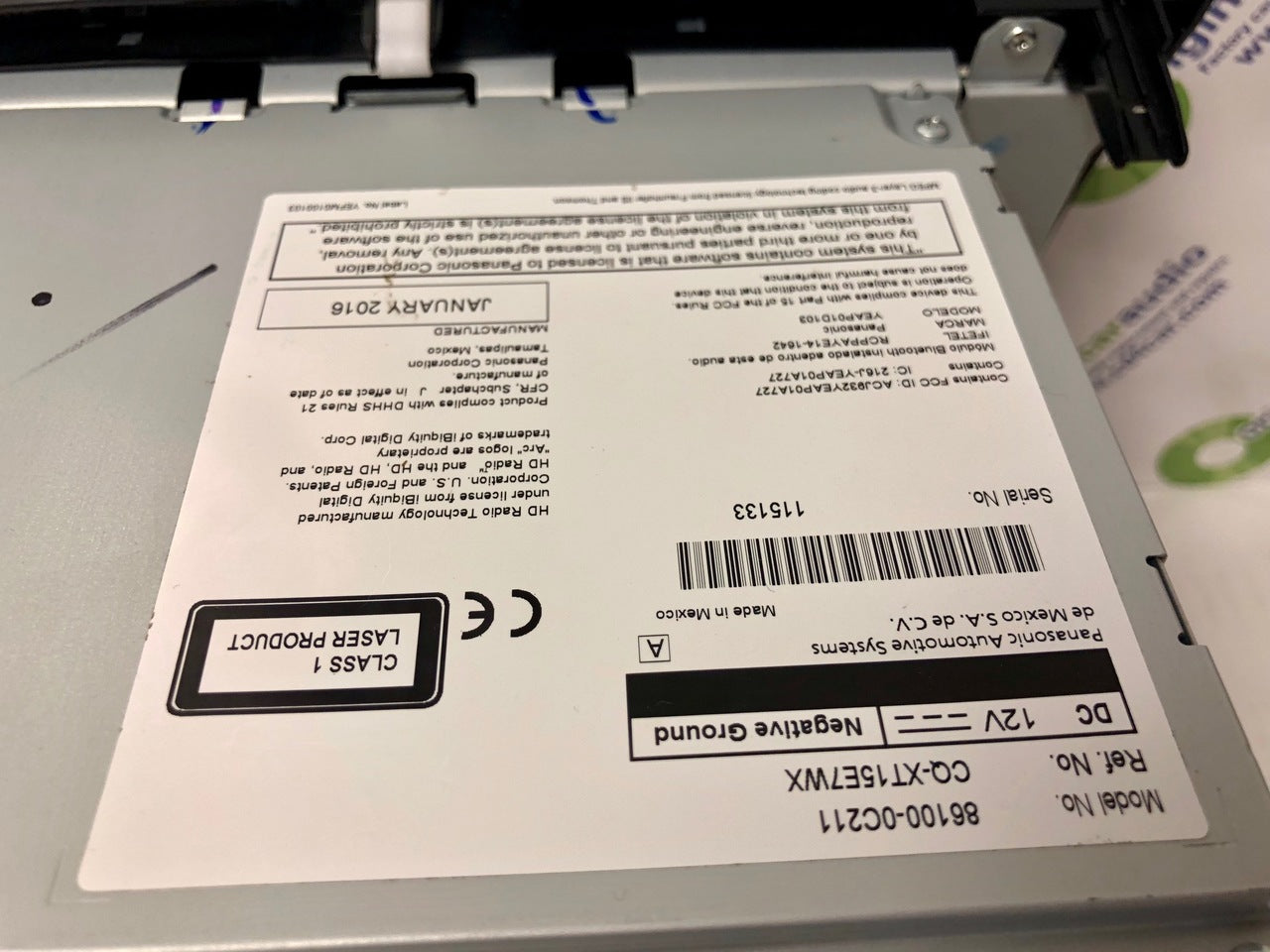 Refurbished 2014 - 2019 TOYOTA TUNDRA JBL OEM Radio CD Player GPS NAVIGATION XM BLUETOOTH Touch Screen
