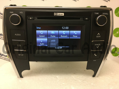 2015 - 2016 Toyota Camry OEM Touch Screen Display AM FM Radio Receiver 100366