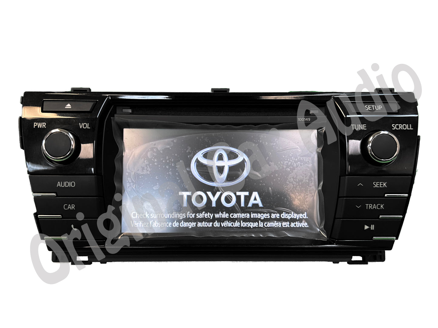 Refurbished 2014 2015 2016 TOYOTA COROLLA OEM HD AM FM XM Radio CD MP3 Player Touchscreen Bluetooth Receiver