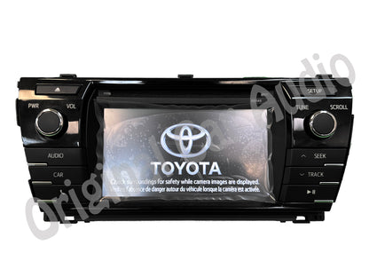 Refurbished 2014 2015 2016 TOYOTA COROLLA OEM HD AM FM XM Radio CD MP3 Player Touchscreen Bluetooth Receiver