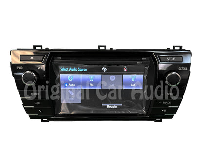 Refurbished 2014 2015 2016 TOYOTA COROLLA OEM HD AM FM XM Radio CD MP3 Player Touchscreen Bluetooth Receiver