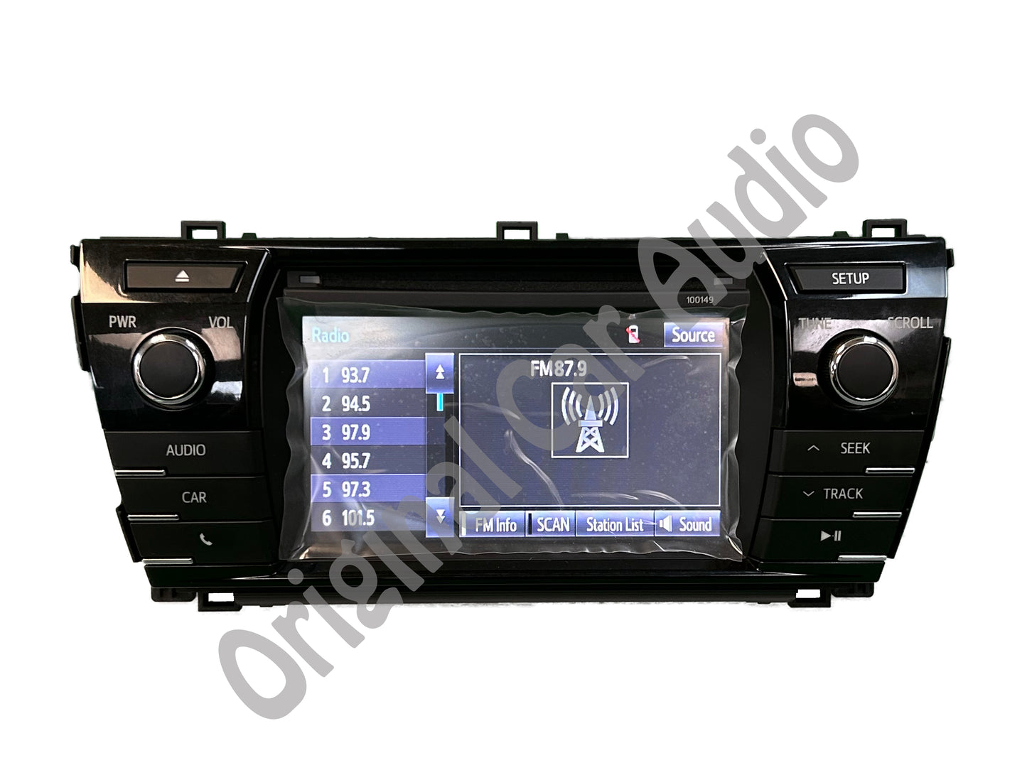 Refurbished 2014 2015 2016 TOYOTA COROLLA OEM HD AM FM XM Radio CD MP3 Player Touchscreen Bluetooth Receiver