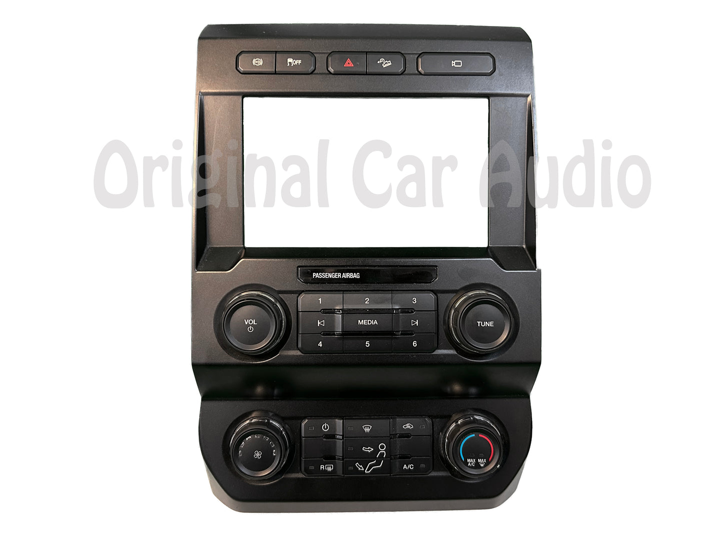 2019 - 2022 Ford F250 F350 F450 SuperDuty OEM 8" Touch Screen Radio Control Climate Control Panel w/Camera Option Bezel ONLY