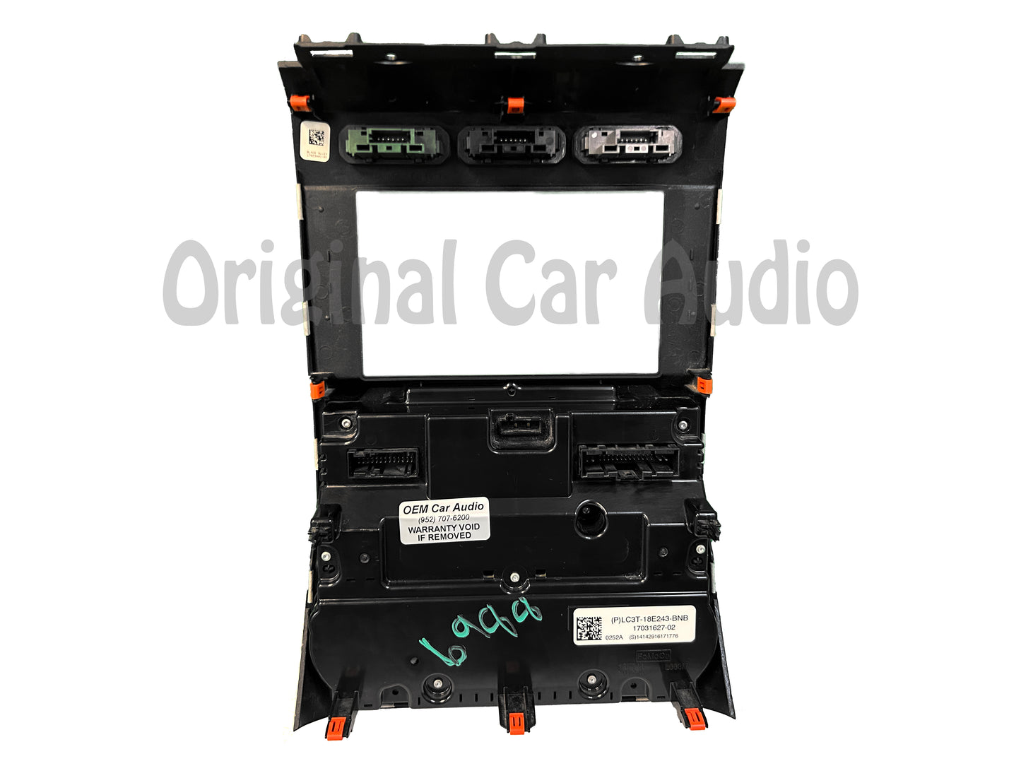 2019 - 2022 Ford F250 F350 F450 SuperDuty OEM 8" Touch Screen Radio Control Climate Control Panel w/Camera Option Bezel ONLY