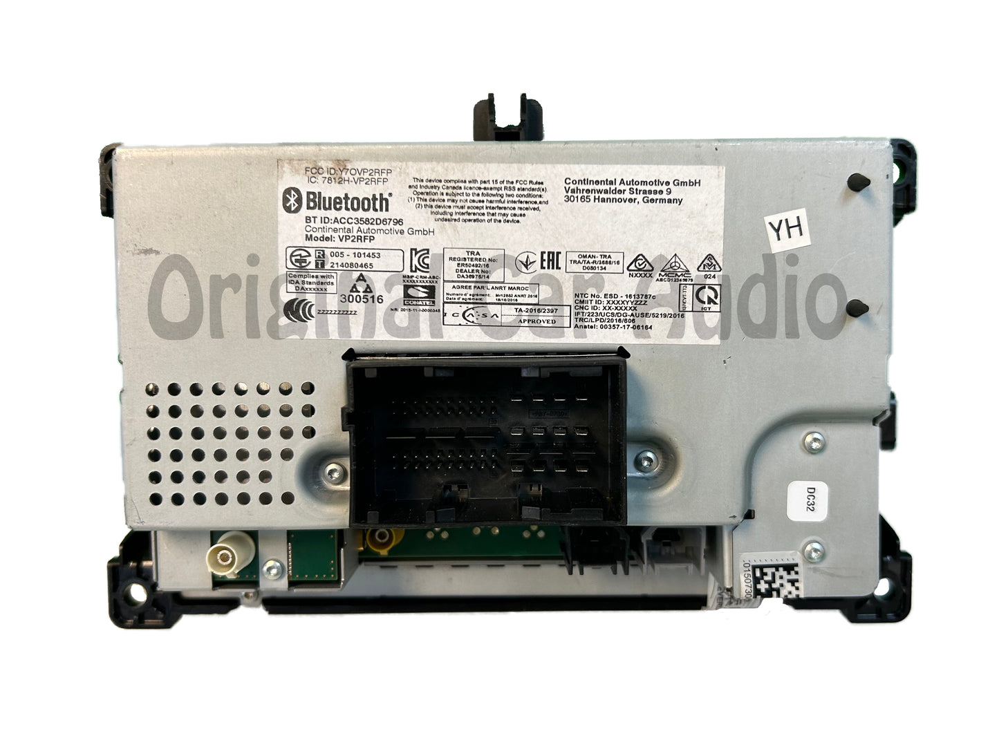 Refurbished 2018 - 2022 Jeep Renegade OEM 520 7" VP2 NAFTA SDAR GPS TBM Touch Screen Bluetooth Multi Media Radio Receiver VP2FRP