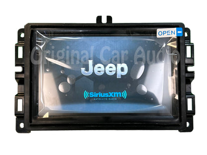 Refurbished 2018 - 2022 Jeep Renegade OEM 520 7" VP2 NAFTA SDAR GPS TBM Touch Screen Bluetooth Multi Media Radio Receiver VP2FRP