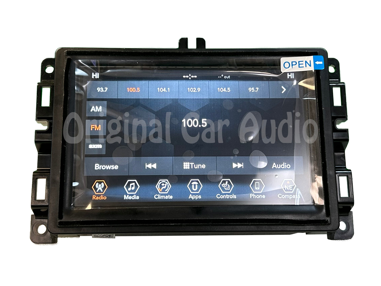 2018 - 2022 Jeep Renegade OEM 520 7" VP2 NAFTA SDAR GPS TBM Touch Screen Bluetooth Multi Media Radio Receiver VP2FRP