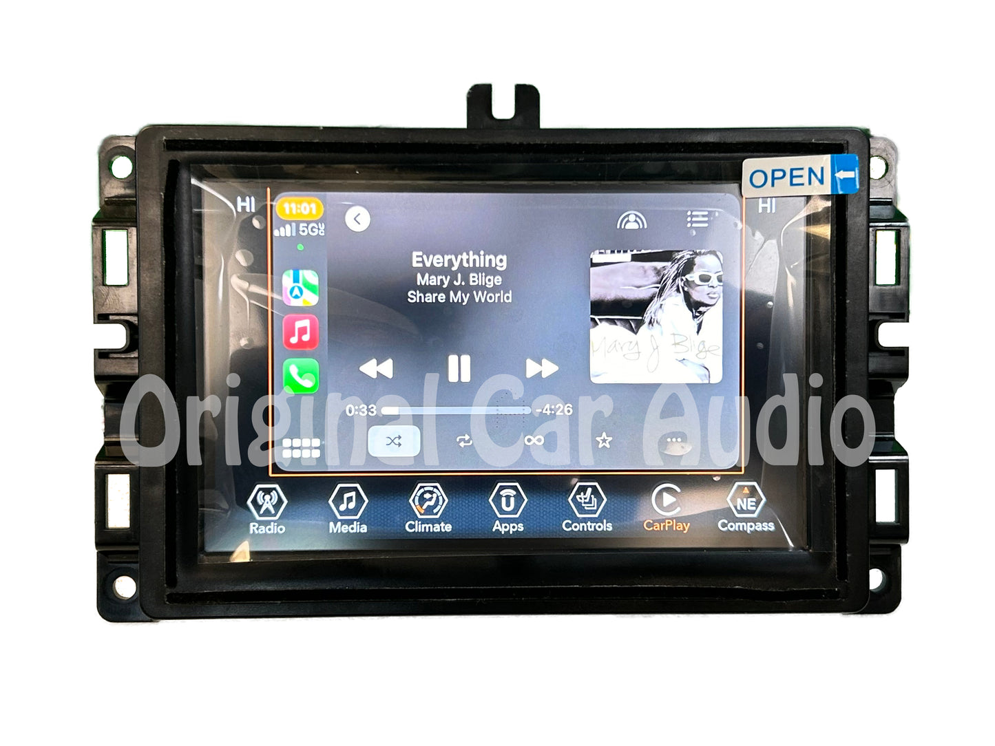 2018 - 2022 Jeep Renegade OEM 520 7" VP2 NAFTA SDAR GPS TBM Touch Screen Bluetooth Multi Media Radio Receiver VP2FRP