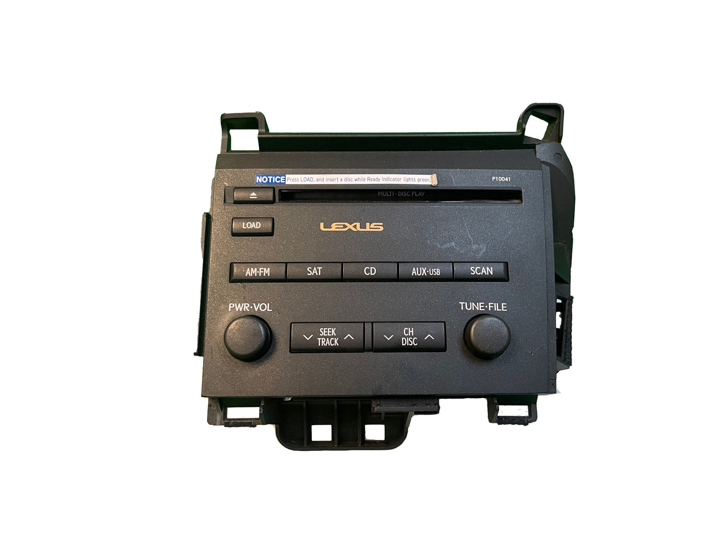 11-13 LEXUS CT200H AUDIO EQUIPMENT Radio Receiver CD player