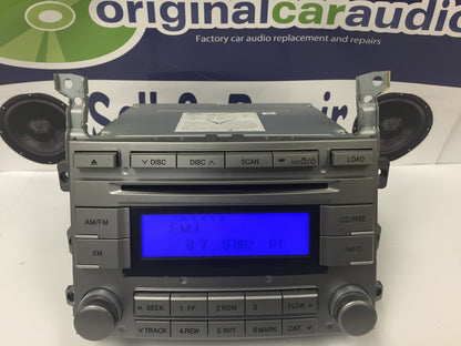 07 - 08  Hyundai Radio Stereo 6 Disc CD Changer MP3 XM Satellite