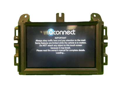 2018 - 2020 Dodge Durango OEM VP2_7 WD NA 7" UConnect Multimedia AM FM Multi Media Radio Receiver
