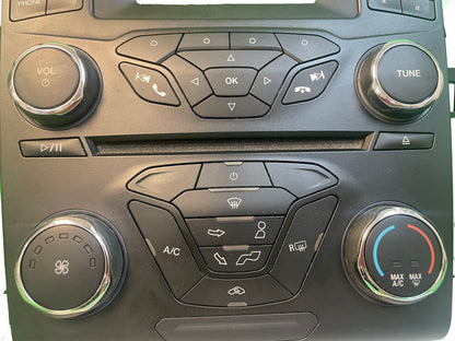 2013-2015 Ford Fusion OEM 4" Touch Screen Radio Control Climate Control Bezel ONLY