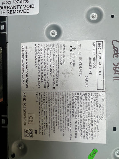 2016 - 2021 Honda Civic OEM Multi Media Bluetooth XM SAT App Android Auto Apple Car Play Receiver Block ONLY