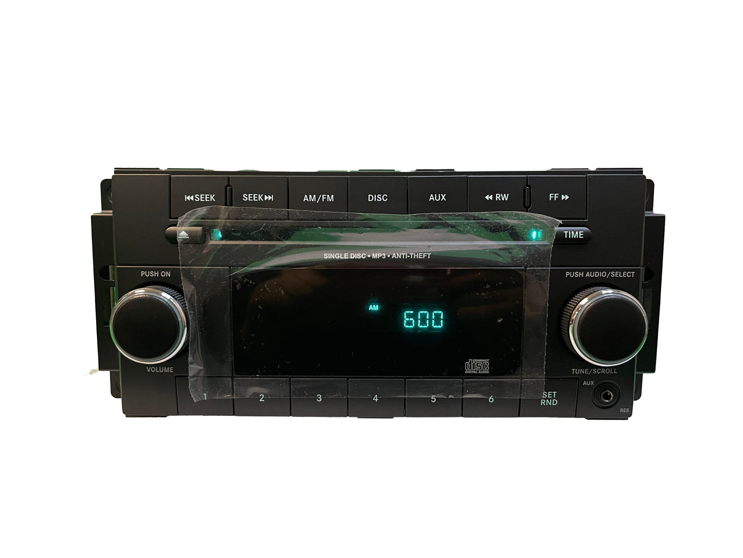 Reman 2007 - 2013 DODGE CHRYSLER JEEP OEM Radio MP3 WMA Single CD Player AUX Auxiliary RES