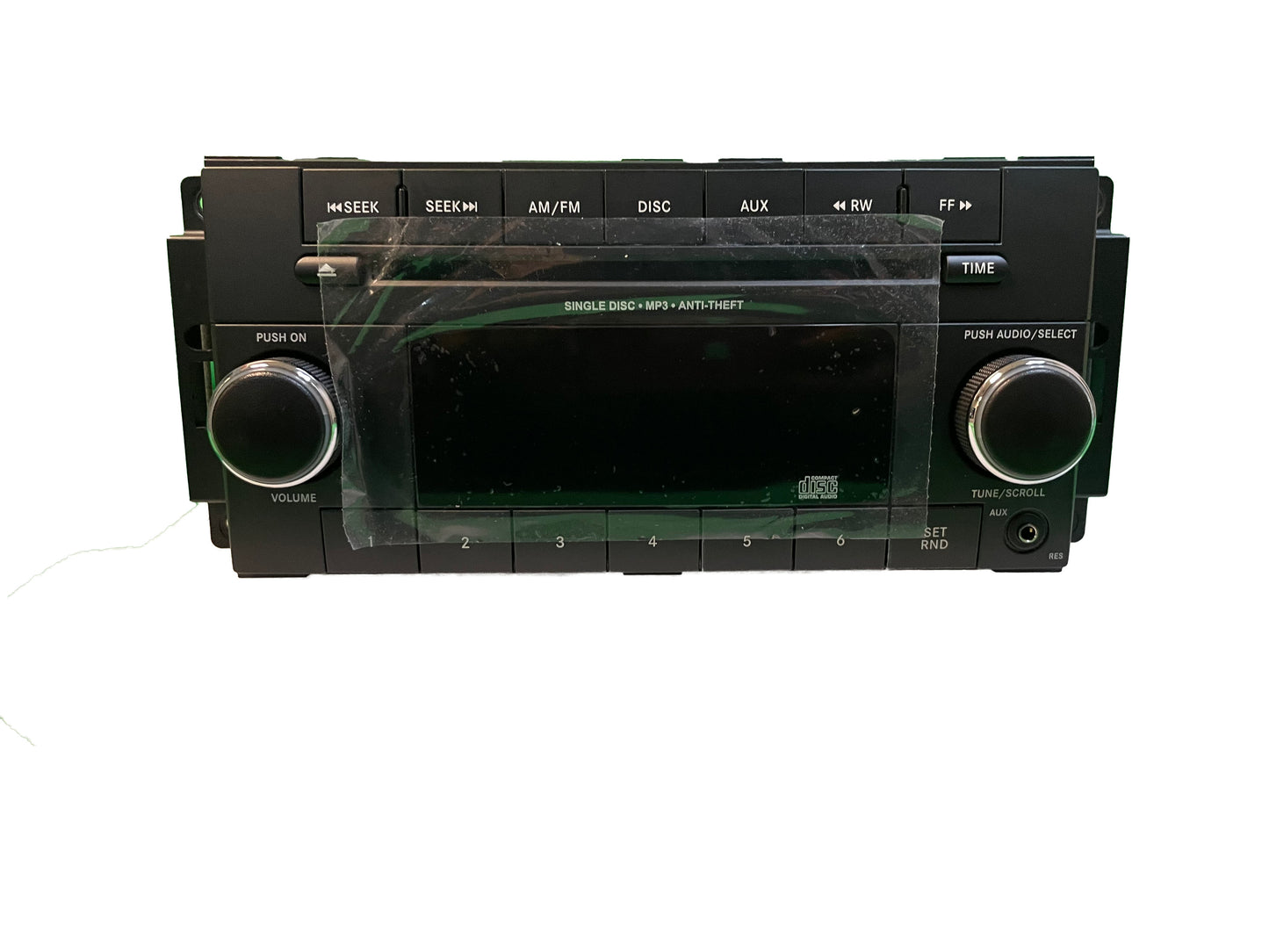 Reman 2007 - 2013 DODGE CHRYSLER JEEP OEM Radio MP3 WMA Single CD Player AUX Auxiliary RES