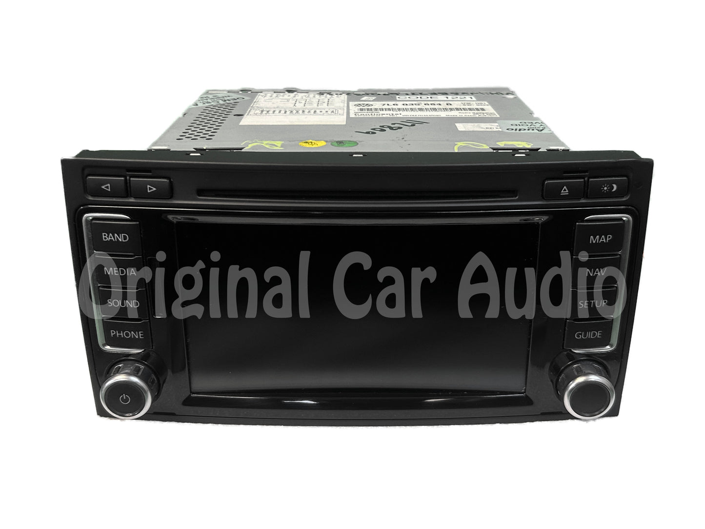 2008 - 2011 Volkswagen Touareg RNS-510 Navigation GPS MFD3 Radio Receiver Head Unit 7L6035684B