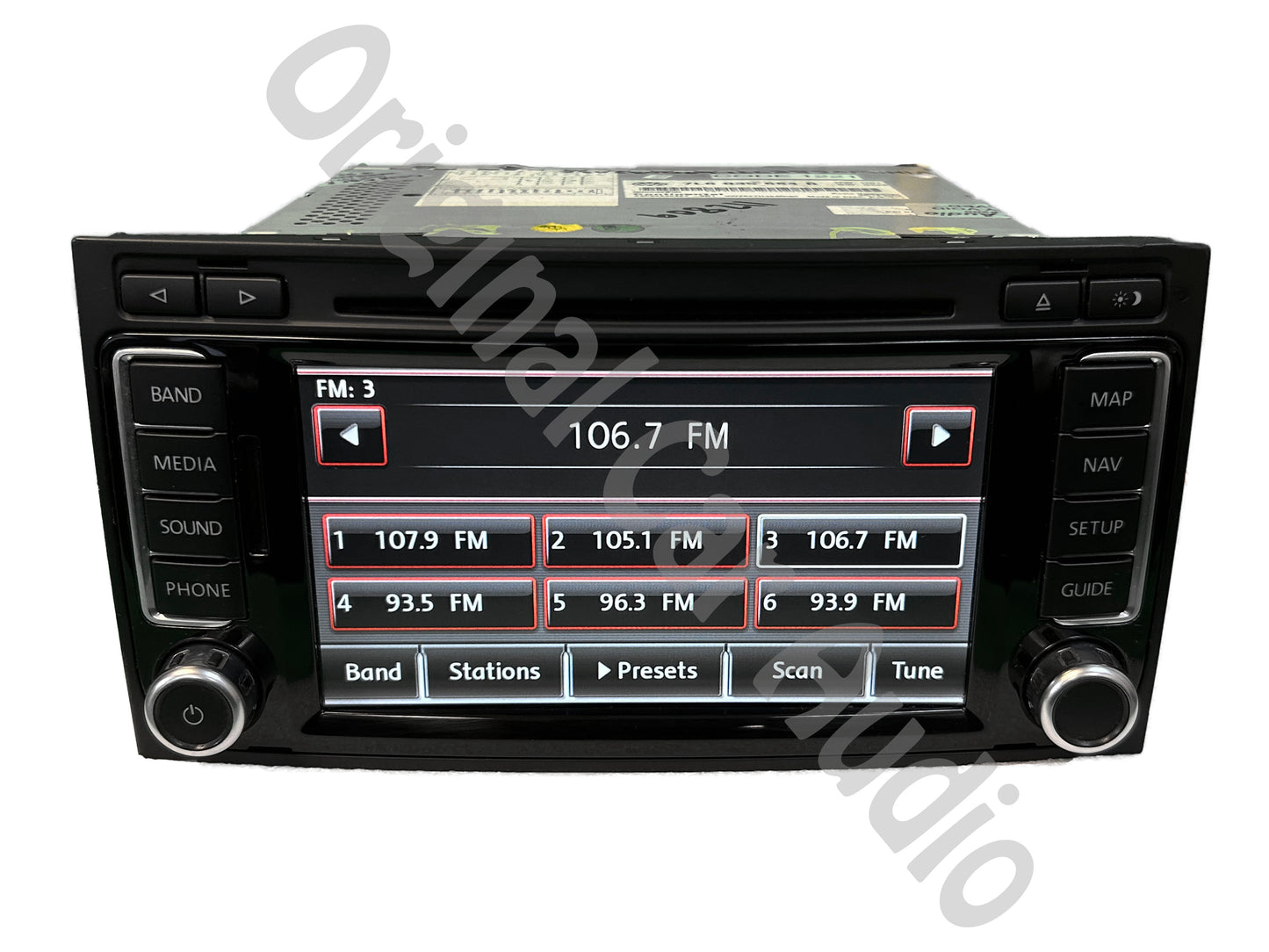 2008 - 2011 Volkswagen Touareg RNS-510 Navigation GPS MFD3 Radio Receiver Head Unit 7L6035684B