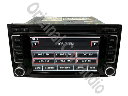 2008 - 2011 Volkswagen Touareg RNS-510 Navigation GPS MFD3 Radio Receiver Head Unit 7L6035684B