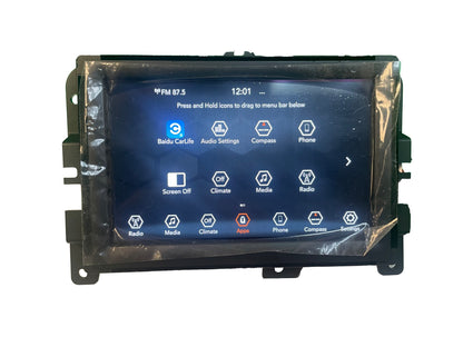 Refurbished 2019 - 2020 Chrysler Pacifica Voyager OEM AM FM Radio Display Screen VP2_7 RU NA