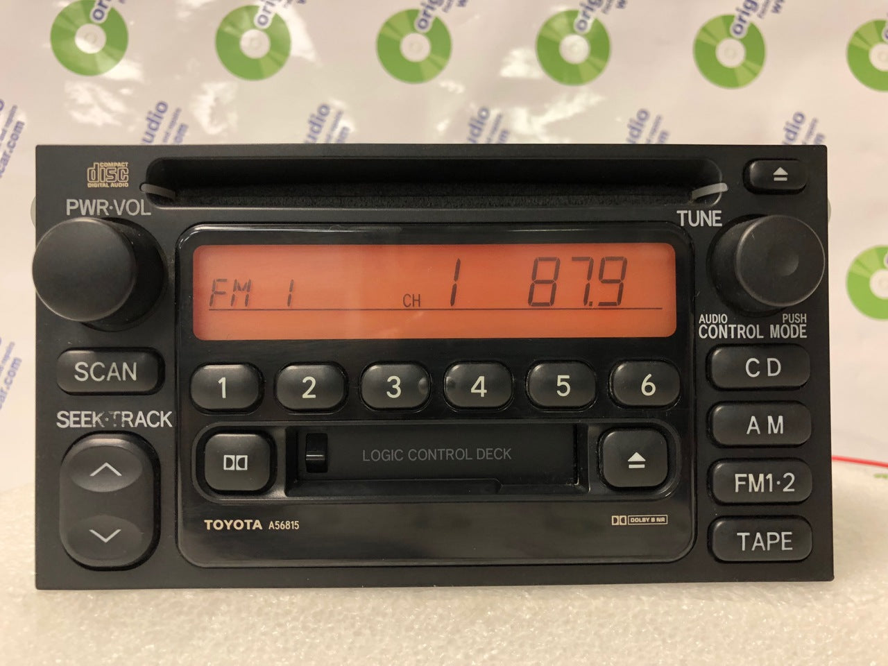 1995 - 2004 Toyota Tacoma OEM AM FM Radio Tape CD Player Receiver