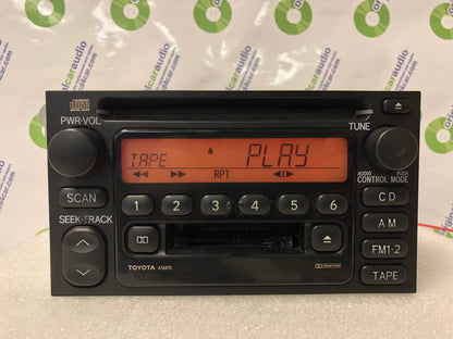 1995 - 2004 Toyota Tacoma OEM AM FM Radio Tape CD Player Receiver