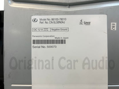 2022 - 2024 Lexus NX250 NX350 NX350H NX450H OEM Gracenote HD SiriusXm Navigation Media Touch Screen Display