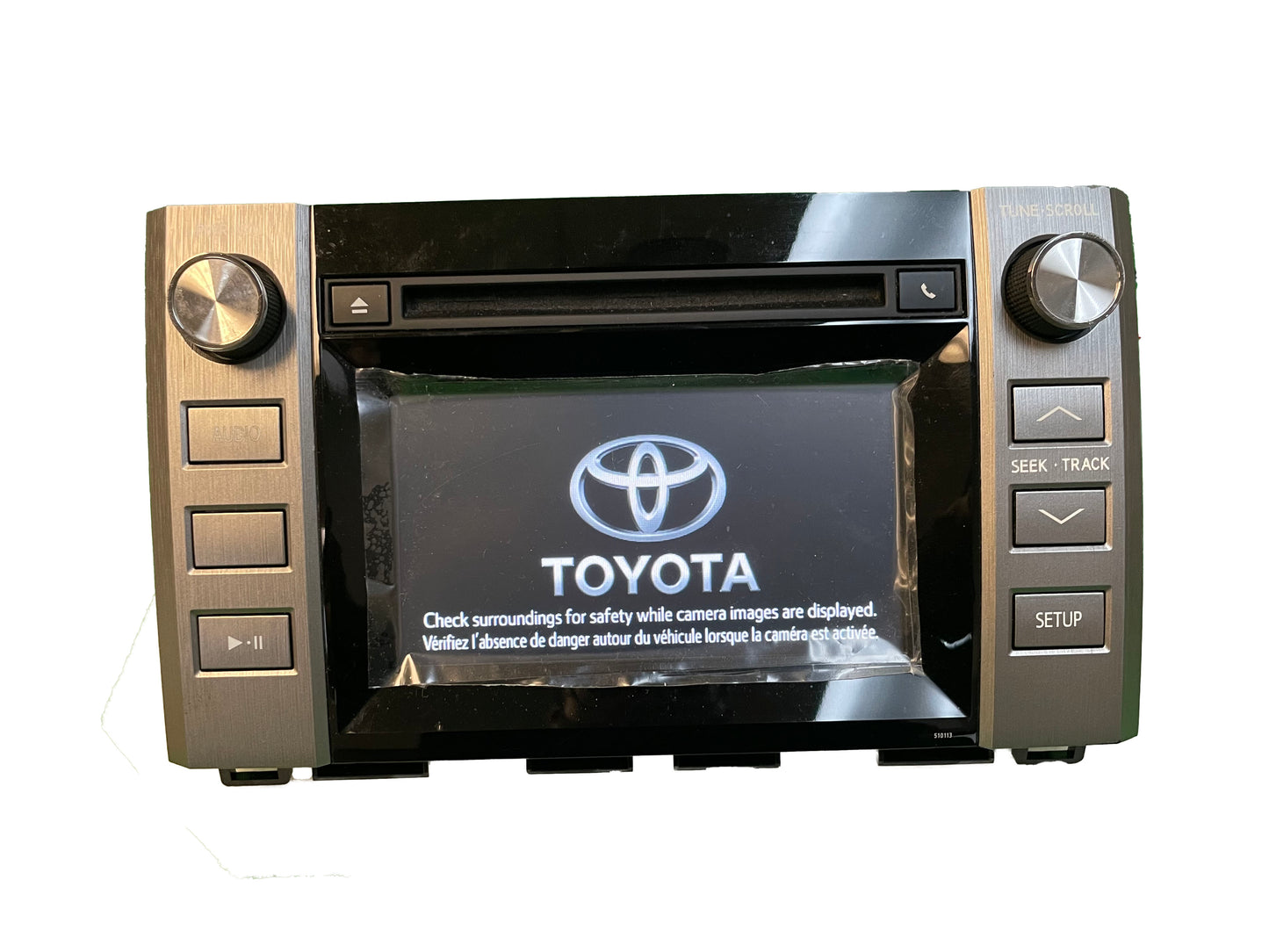 2014 - 2016 Toyota Tundra OEM Single CD AM FM Touch Screen Radio Receiver 510113