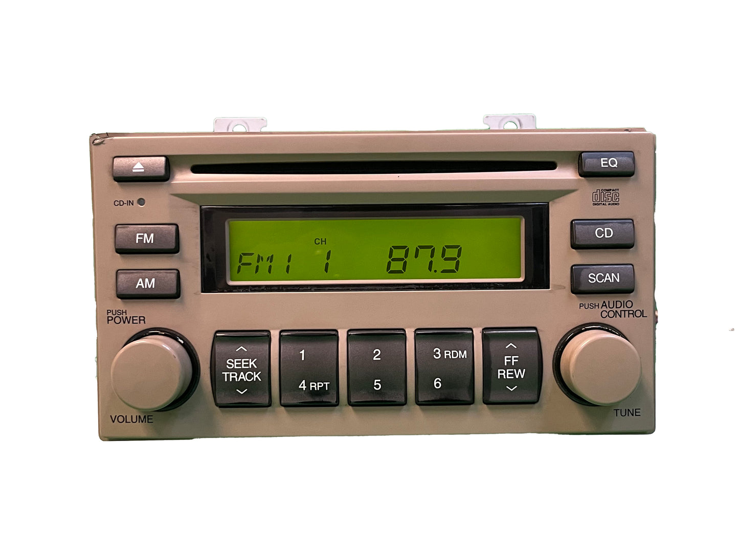2005 - 2010 Hyundai Kia OEM AM FM Radio Stereo CD Player Receiver Tan