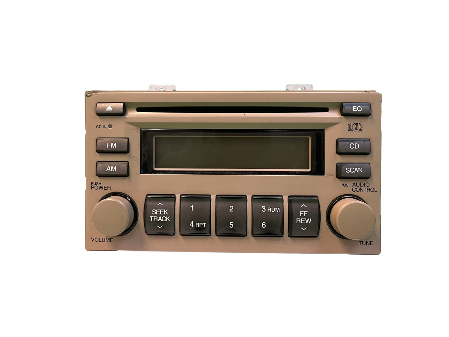 2005 - 2010 Hyundai Kia OEM AM FM Radio Stereo CD Player Receiver Tan
