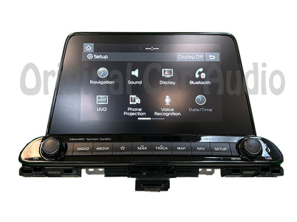 Refurbished 2019 2020 2021 KIA FORTE AUDIO MEDIA DISPLAY NAVIGATION OEM 96560M7010WK