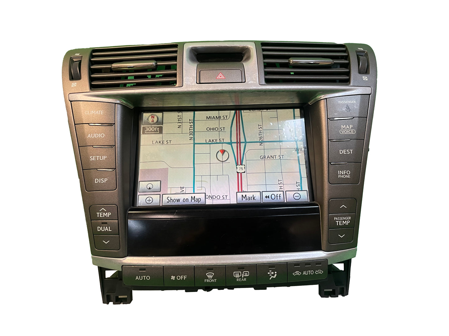 Refurbished 2010 - 2012 Lexus LS460 OEM Navigation Information Touch Screen Display Monitor