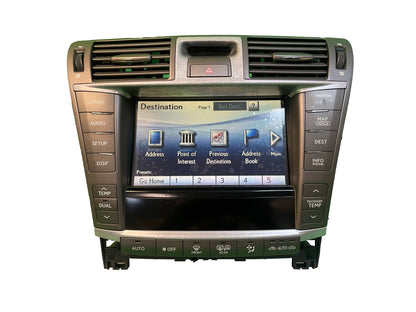 Refurbished 2010 - 2012 Lexus LS460 OEM Navigation Information Touch Screen Display Monitor