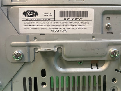 2010 FORD MERCURY OEM AM FM Radio MP3 CD Player Satellite BLOCK ONLY