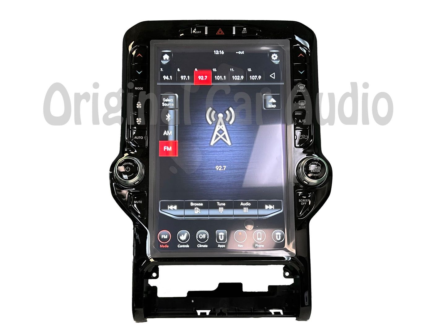 NEW 2020 - 2021 Dodge Ram 2500 3500 OEM Navigation Center Stack 12" Touch Screen Display Control Panel