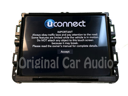 Refurbished 2019 - 2020 DODGE RAM 2500 3500 OEM AM FM DASH RADIO DISPLAY 8.4 SCREEN VP2_8.4 HDCC SXM