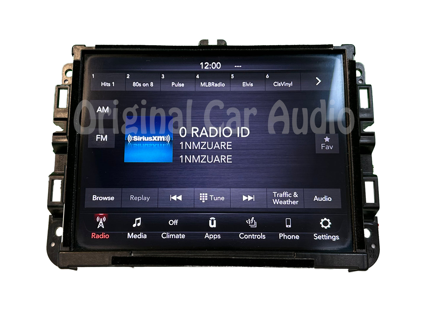 2019 - 2021 DODGE RAM 2500 3500 OEM AM FM DASH RADIO DISPLAY 8.4 SCREEN VP2_8.4 HDCC SXM